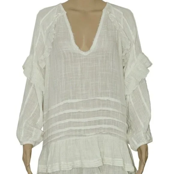 Free People White Mini Dress - Picture 5 of 8